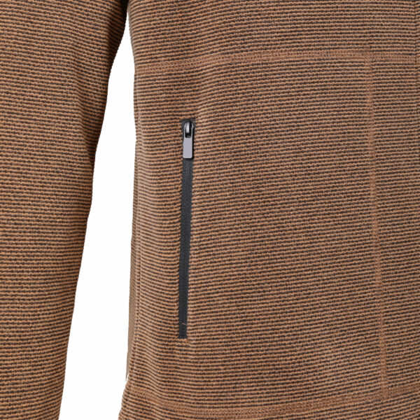 Brown Fleece Jacket - Image 4