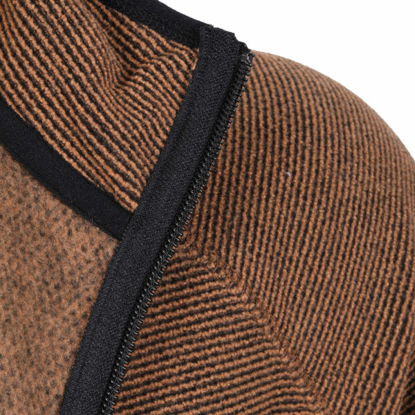 Brown Fleece Jacket - Image 3