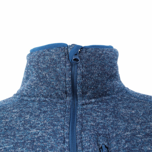 3-colored melange fleece Jacket - Image 5