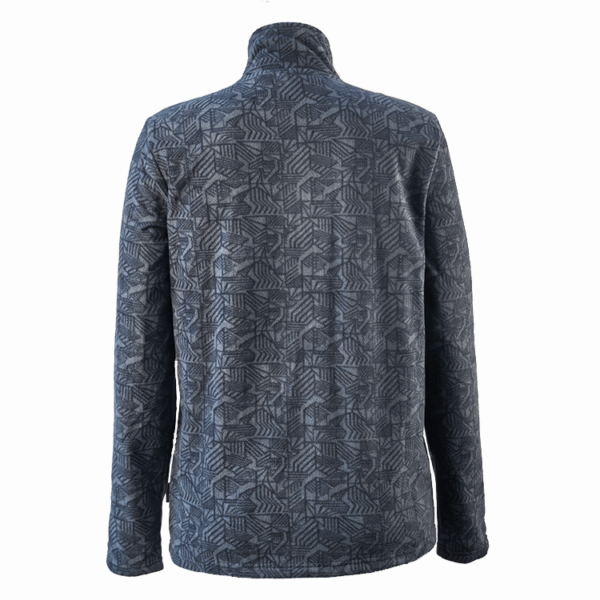 Custom Unisex printed Micro fleece Pullover with Half Zipper - Image 3