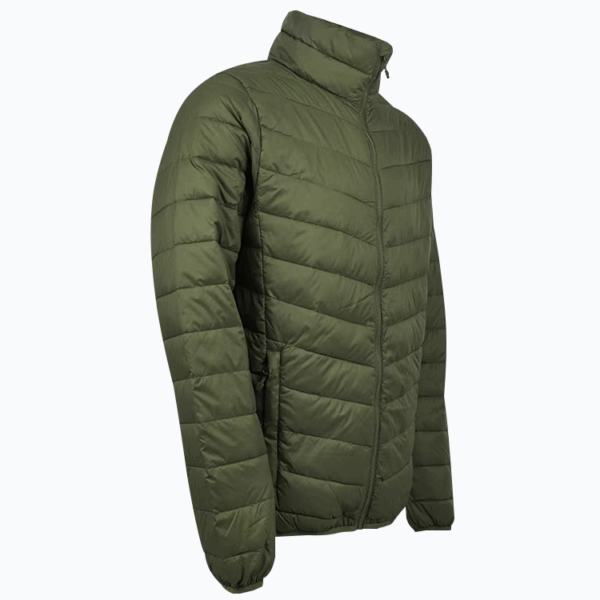 Custom Unisex Padded Down Look Basic Jacket - Image 2