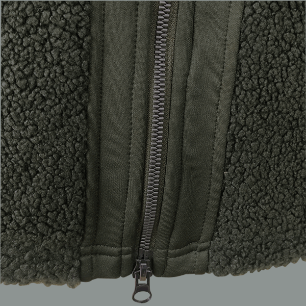 Custom Women's Durable Warm Pile Stretch Fleece Riding Jacket Hooks - Image 5