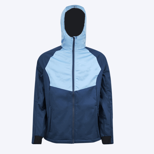 Custom Men’s Hooded Trekking Shell Jacket
