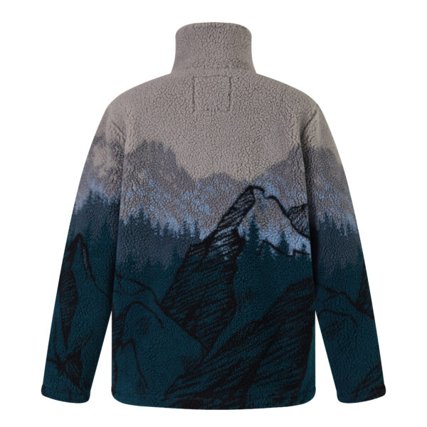 Custom Men's Jacquard Pile Jacket