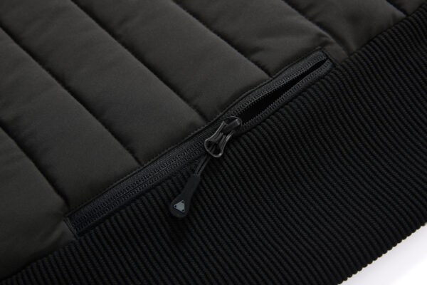 Custom Men's Padding Jacket With Knitted panel