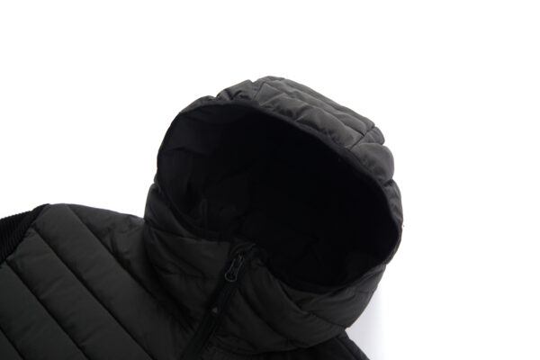 Custom Men's Padding Jacket With Knitted panel