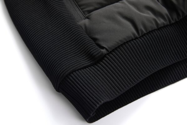 Custom Men's Padding Jacket With Knitted panel