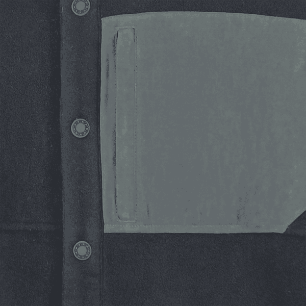 Custom fleece boned mens top shirt