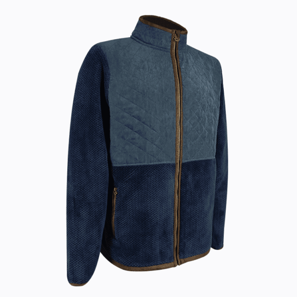 Custom Suede Padding with Fleece Mens Jacket Top