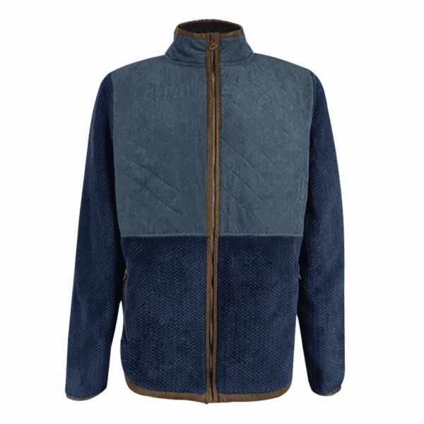 Custom Suede Padding with Fleece Mens Jacket Top